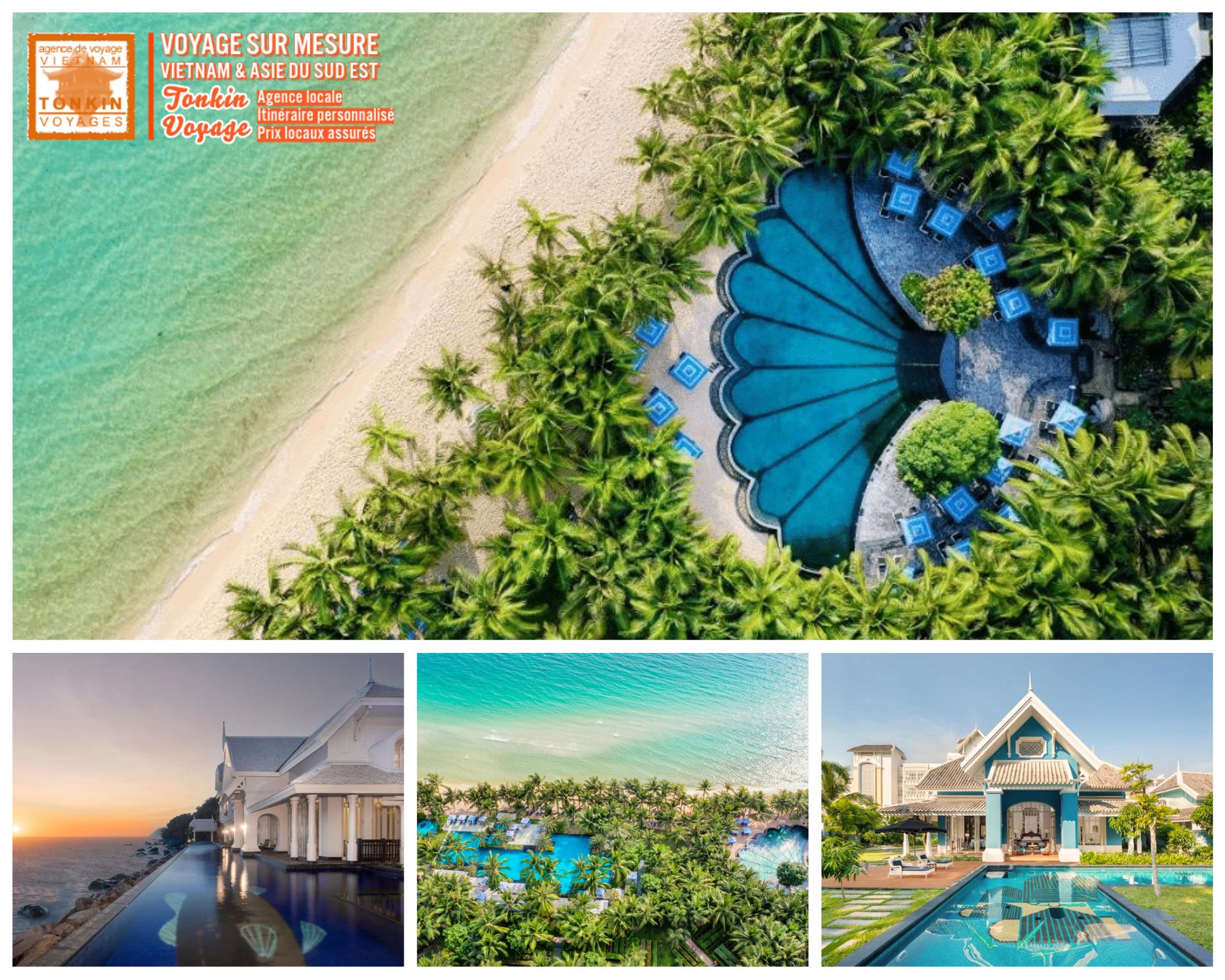 Les plus belles piscines du Vietnam Phu Quoc JW marriott sur l'ile Phu Quoc